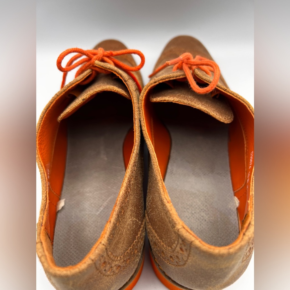 Cole Haan Brown and Orange Flats - Picture 16 of 16